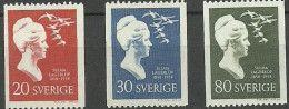 Suecia 0434/436 ** MNH. 1958 - Nuevos