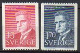 Suecia 0456/457 ** MNH. 1960 - Nuevos