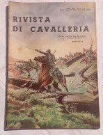 RIVISTA DI CAVALLERIA  -1938 N. 1  Marzo/aprile - Buone Condizioni - Italian