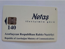 AZERBAIDJAN CHIP CARD NETAS ALLO BAKI 140U UT - Azerbaigian