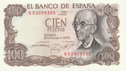 Spain Espagne España 100 Pesetas 1970 - 100 Peseten