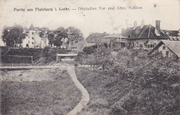 AK Partie Aus Pfalzburg In Lothringen - Deutsches Tor Und Altes Schloss - Feldpost Nach Villefranche - 1919 (63724) - Lothringen