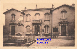 78 Louveciennes La Mairie Et Monument Aux Morts Guerre 1914 1918 CPA - Louveciennes