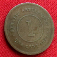 Straits Settlements 1 Cent 1873 - Otros – Asia