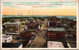 Florida Tampa Birds Eye View Looking South Toward Tampa Bay 1920 - Tampa