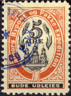 DANEMARK / DENMARK - 1887 - AALBORG CJ Als Local Post 5 øre Black & Red - VF Used -m - Emissions Locales