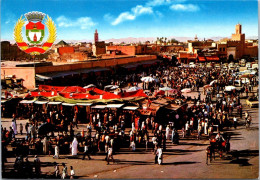 (1 Q 5) Maroc - Marrackesh Place Djerba Souk / Marché / Market - Marchés