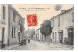 SECONDIGNY EN GATINE - 79 - Rue Principale En Arrivant De PARTHENAY - QUIN 3 - - Secondigny