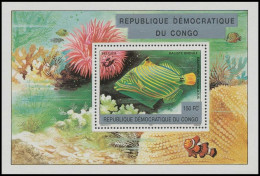 BL179**(1968) - Belgica 2001 - Poissons Marins Tropicaux/Tropische Vissen/Tropischer Meeresfisch/Tropical Marine Fish - Esposizioni Filateliche