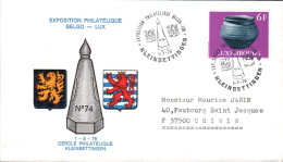 LUXEMBOURG EXPO PHILA BELGO-LUX 1976 - Maschinenstempel (EMA)