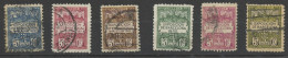Espagne - Spain - Spanien Barcelone 1929-30 Y&T N°1 à 6 - Michel N°1 à 6 (o) - Exposition Internationale - Barcelona