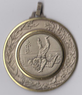 JUDO - Grande Médaille ( Diamètre 52 Mm , Poids : 53 Gr - Gevechtssport