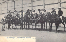 BELGIQUE - Tournoi Historique - Ecuyers Et Chevaliers Accompagnants - Carte Postale Ancienne - Andere & Zonder Classificatie