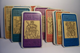 JEU DE 78 CARTES  - TAROT  ARISTA  - CARTOMANCIE  B.P. GRIMAUD  - J.M. Simon 1964 - Tarot