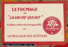 BUVARD / Fromage La VACHE QUI RIT Medaillon - Produits Laitiers