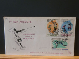 65/517F FDC  CONGO 1965   NR. RODAN 37 - Briefe U. Dokumente