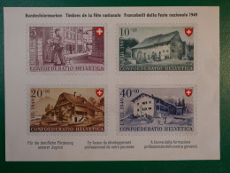 BQ14 SUISSE    FEUILLE TP  1949  +++   + - Other & Unclassified