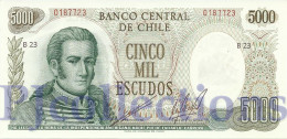 CHILE 5000 ESCUDOS 1967/1976 PICK 147b UNC - Chile