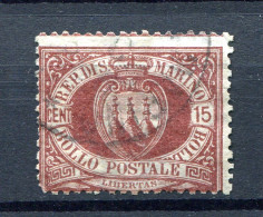 1892/94.SAN MARINO.YVERT 16(o).USADO.CATALOGO 70€ - Used Stamps