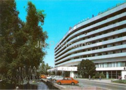 Almaty - Alma Ata - Hotel Alma Ata - Car Zhiguli - 1987 - Kazakhstan USSR - Unused - Kazakistan