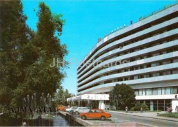 Almaty - Alma Ata - Hotel Alma Ata - Car Zhiguli - 1987 - Kazakhstan USSR - Unused - Kasachstan