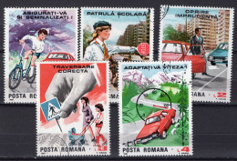 S1548 - ROMANIA ROUMANIE Yv N°3775/79 (-3780) - Gebraucht