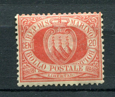 1877/90.SAN MARINO.YVERT 4*.NUEVO.(MH).CATALOGO 28€ - Used Stamps