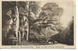 LUXEMBOURG ROUTE DE GRUNDHOF BERDORF ENTREE DES WERSCHRUMSCHLUFF - Berdorf