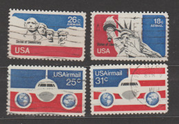 USA  1974  Aérien   N° 81 / 84 Oblitéré . - 3a. 1961-… Usados