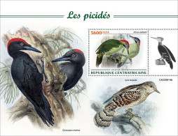 2022-10 - CENTRAL AFRICAN- WOODPECKERS                1V    MNH** - Spechten En Klimvogels