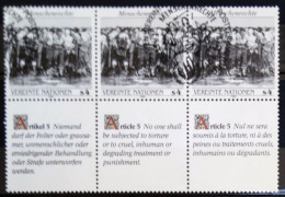 NATIONS-UNIS - VIENNE                          N° 96/98                       OBLITERE - Used Stamps