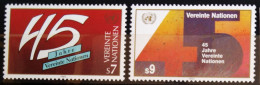 NATIONS-UNIS - VIENNE                          N° 108/109                        NEUF** - Unused Stamps