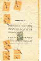 1946/47 Precursori Pacchi In Concessione LOTTO DI 40 BOLLETTE CON PACCHI POSTALI IN USO CONCESSIONE - Colis-concession