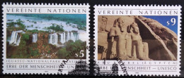 NATIONS-UNIS - VIENNE                          N° 137/138                       OBLITERE - Used Stamps