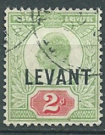Levant  Anglais - Yvert N° 15 Oblitéré - PA 25402 - Levante Británica