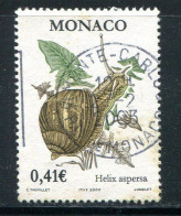 MONACO- Y&T N°2377- Oblitéré (escargot) - Used Stamps