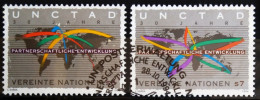 NATIONS-UNIS - VIENNE                          N° 196/197                       OBLITERE - Gebraucht