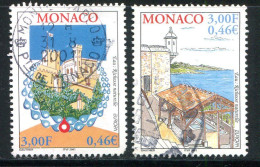 MONACO- Y&T N°2298 Et 2299- Oblitérés (Europa) - Usati