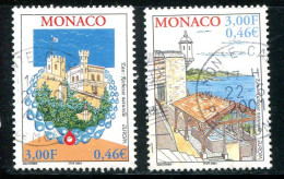 MONACO- Y&T N°2298 Et 2299- Oblitérés (Europa) - Used Stamps