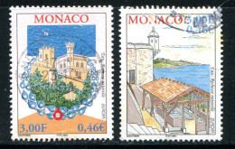 MONACO- Y&T N°2298 Et 2299- Oblitérés (Europa) - Used Stamps