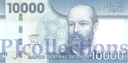 CHILE 10000 PESOS 2009 PICK 164a UNC PREFIX "AB" - Cile