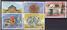 S1605 - ROMANIA ROUMANIE Yv N°3821/55 (-3826) - Used Stamps