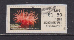 IRELAND  -  2011 Beadlet Anemone SOAR (Stamp On A Roll)  Used On Piece As Scan - Oblitérés