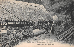 Océanie - Papouasie-Nouvelle Guinée - ONONGHE - Travailleurs à La Scierie - Missionnaires Du Sacré-Coeur D'Issoudun - Papouasie-Nouvelle-Guinée