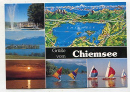 AK 128180 GERMANY - Chiemsee - Chiemgauer Alpen