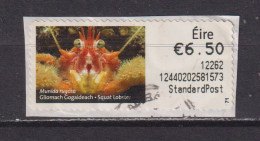 IRELAND  -  2011 Squat Lobster SOAR (Stamp On A Roll)  Used On Piece As Scan - Gebruikt