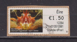 IRELAND  -  2011 Squat Lobster SOAR (Stamp On A Roll)  Used On Piece As Scan - Usati