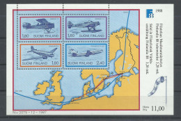 FINLANDIA  YVERT   H/B  4   MNH  ** - Blocks & Kleinbögen