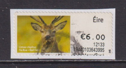 IRELAND  -  2011 Red Deer SOAR (Stamp On A Roll)  Used On Piece As Scan - Usados