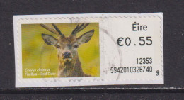 IRELAND  -  2011 Red Deer SOAR (Stamp On A Roll)  Used On Piece As Scan - Used Stamps